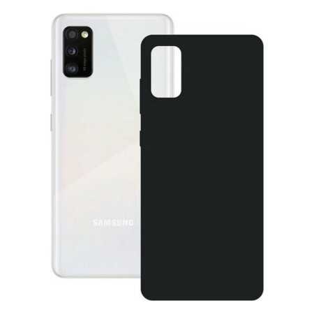 Handyhülle Samsung Galaxy A41 KSIX Silk Schwarz