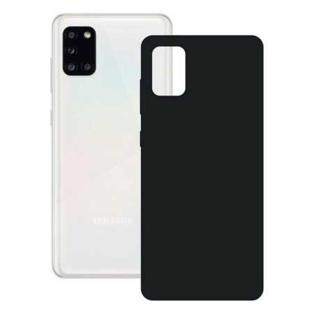 Mobile cover Samsung Galaxy A31 KSIX Silk Black Samsung