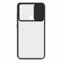 Housse pour Mobile avec Bord en TPU Samsung Galaxy A21 KSIX Duo Soft Cam Protect Noir