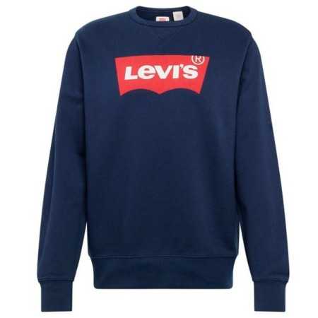 Kinder-Sweatshirt Levi's Box Tab Marineblau Marineblau