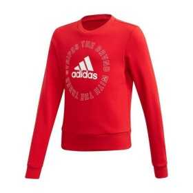 Hoodless Sweatshirt for Girls Adidas G Bold Crew Red
