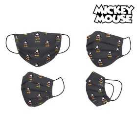 Masque hygiénique Mickey Mouse + 11 Ans Noir