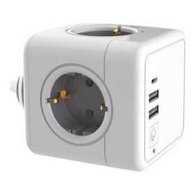 Cube multiplugs Silver Electronics 9522 E-BLOCK