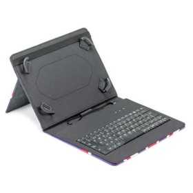 Bluetooth-tangentbord med tabletthållare Maillon Technologique MTKEYUSBPR1 9.7"-10.2" Svart