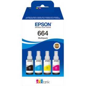 Original Ink Cartridge Epson 664 Multicolour Black