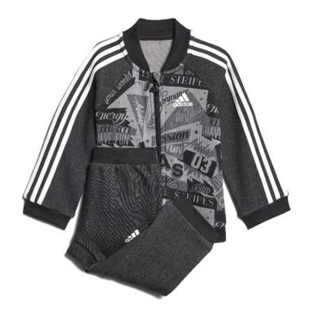 Baby's Tracksuit Adidas I BBALL JOG FT Grey