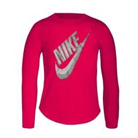 T-shirt à Manches Longues Enfant Nike C489S-A4Y Rose