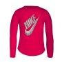 Langarm T-Shirt für Kinder Nike C489S-A4Y Rosa
