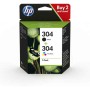 Cartouche d'encre originale HP 304 Noir Multicouleur