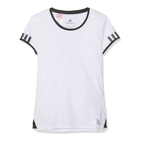 T shirt à manches courtes Enfant Adidas CLUB TEE DU2464 Blanc Polyester