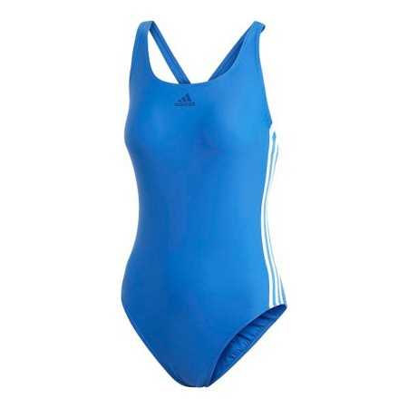 Damen Badeanzug Adidas FIT SUIT 3S DY5910 Blau