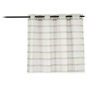 Curtain Stripes Net curtain 140 x 0,1 x 260 cm Green (140 x 260 cm)