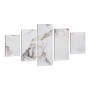 Painting Canvas Marble White (5 Pieces)