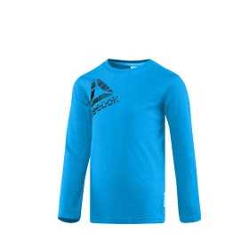 Langarm T-Shirt für Kinder Baby Reebok B ES LS TEE BQ5140 Blau