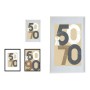 Wall photo frame White 62,5 x 2,5 x 92,5 cm MDF Wood (1 uds)