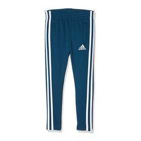 Pantalons de Survêtement pour Enfants Adidas YB 3S FT PANT CF2617 Bleu 10 Ans