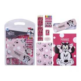 Stationery Set Minnie Mouse Pink (16 pcs)