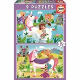 Puzzle Educa Unicorns and Fairies (40 pcs)