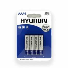 Alkaliska Batterier Hyundai AAA (4 uds)