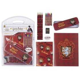 Papierwaren-Set Harry Potter 16 Stücke Rot