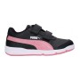 Kinder Sportschuhe Puma STEPFLEEX2 SLVE GLITZFS VLNF 193622 07 Schwarz