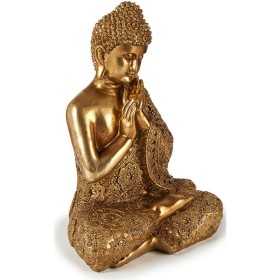 Figurine Décorative Buda Doré 17 x 33 x 23 cm
