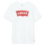 Child's Short Sleeve T-Shirt Levi's Batwing 4 Years White