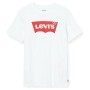 Kurzarm-T-Shirt für Kinder Levi's Batwing 4 Jahre Weiß