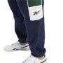 Lange Sporthose Reebok Classics Linear Herren Marineblau