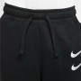 Long Sports Trousers Nike Swoosh Boys Black