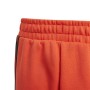 Långa träningsbyxor Adidas Tapered Pojkar Orange