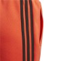 Long Sports Trousers Adidas Tapered Kids Orange