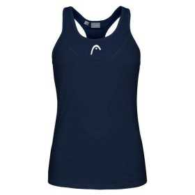 Tank Top Women Head Blue Dark blue