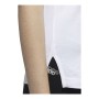 T-shirt à manches courtes femme Adidas Boxed Camo Blanc
