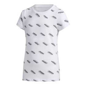 T shirt à manches courtes Enfant Adidas Sportswear Blanc