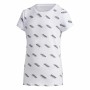 T shirt à manches courtes Enfant Adidas Sportswear Blanc