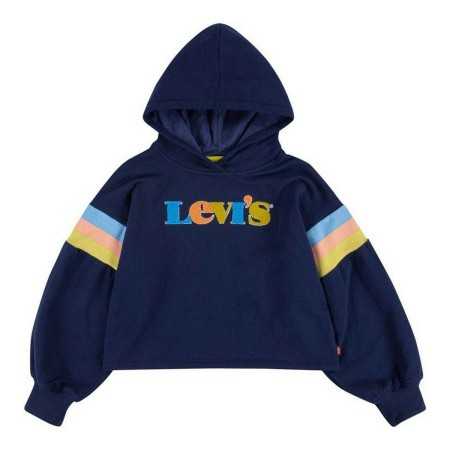 Sweat-shirt Enfant Levi's Full Sleeve High Rise Bleu foncé