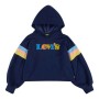 Kinder-Sweatshirt Levi's Full Sleeve High Rise Dunkelblau