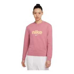 Tee-shirt Manches Longues Femme Nike Crew Rose