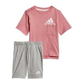 Children's Sports Outfit Adidas Badge of Sport Summer Coral