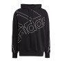 Herren Sweater mit Kapuze Adidas Giant Schwarz