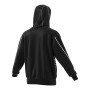 Herren Sweater mit Kapuze Adidas Giant Schwarz