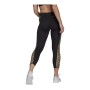 Sport-leggings, Dam Adidas Aeroready Designed Svart