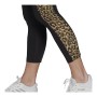 Sport-leggings, Dam Adidas Aeroready Designed Svart