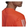 Kurzärmliges Sport T-Shirt Adidas Own The Run Rot