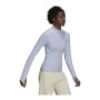 Women’s Long Sleeve T-Shirt Adidas 3/4 Hyperglam W Lavendar