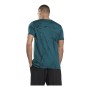 Short-sleeve Sports T-shirt Reebok Workout Ready Dark grey
