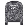 Herren Sweater ohne Kapuze Reebok Camo Schwarz