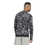 Herren Sweater ohne Kapuze Reebok Camo Schwarz