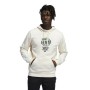 Sweat à capuche homme Adidas Connected Through Sport Beige